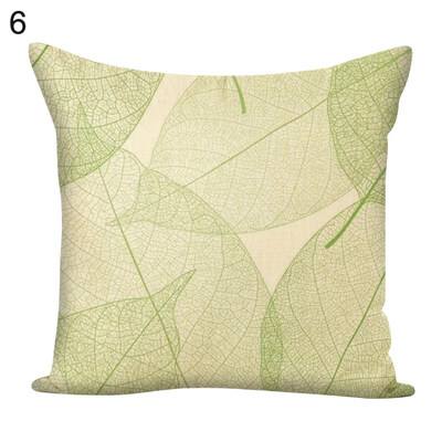 

Tranparent Leaves Square Throw Pillow Case Cushion Cover Sofa Bed Car Decor