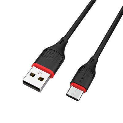 

Borofone BX17 Fast Charge Cable 2A Micro USB Type-C Lightning Cord -Type-C