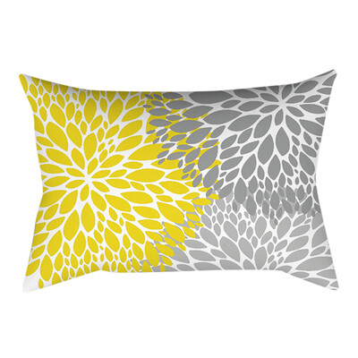 

〖Follure〗Pineapple Leaf Yellow Pillow Case Sofa Car Waist Throw Cushion Cover Home Decor