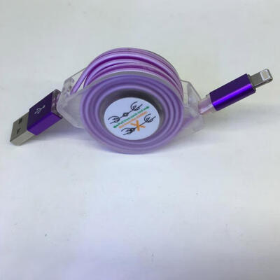 

LED Charge Cable Retractable Lighting Charging And Syncing Cord For IPHONE 5 5S 6 6S 7 IPAD Mini