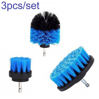 

3Pcs Power Scrubber Cleaning Drill Brush Tub Cleaner Floor Cleaning Tool Durable