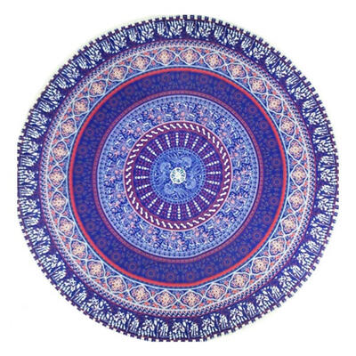 

Boho Mandala Printing Tapestry Wall Hanging Beach Picnic Blanket Yoga Mat