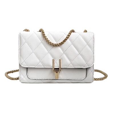

Rhombic Bag Line Shoulder Small Square Bag Fashion Casual Chain Messenger Bag Trend Handbag