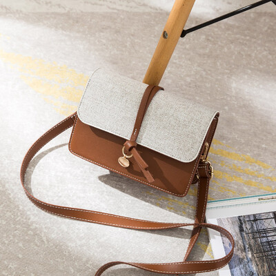 

Summer Simple Female Bag Korean Edition Fashion Net Red Small Black Slant Bag Chic Straddle