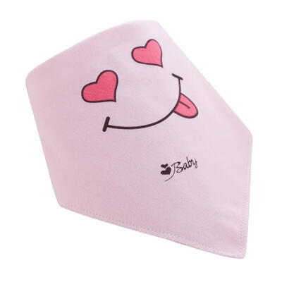 

Reusable Baby Triangle Cotton 2 Layers Bandana Slabber Drool Burp Bibs