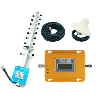 

3G 2100MHz Mobile Phone Signal Booster Home Cell Signal Booster Repeater Kit-EU Plug