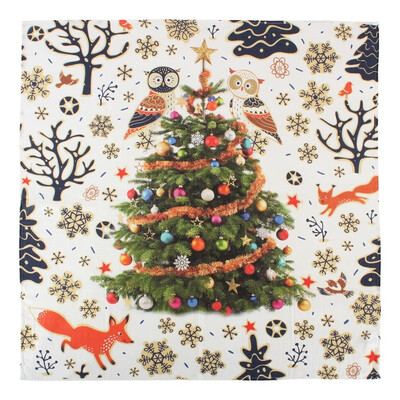

CHILDS GANG Christmas pattern baby cotton blanket bath towel 120×120 16386