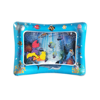 

Baby Kids Inflatable Water Play Mat Patted Pad Cushion Tummy Time Playmats