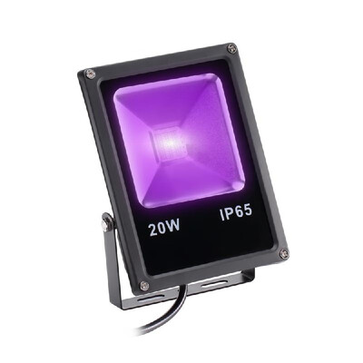 

Black Light 20W IP65 Waterproof UV flood light for Parties Paint Poster Room Halloween Dark Party