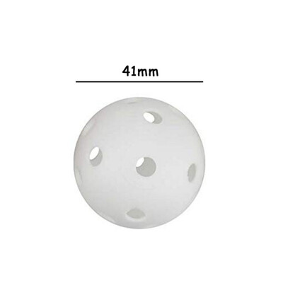 

Golf Practice Ball Plastic Golf Training Balls Golf Perforation Ball For Driving Range Swing Practice Home Use