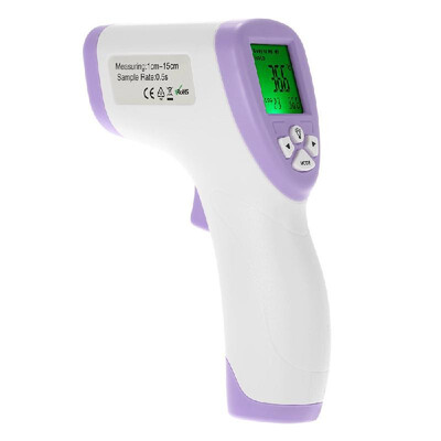 

Digital LCD Non-contact IR Infrared Thermometer Forehead Body Surface Temperature Measurement Data Hold Function
