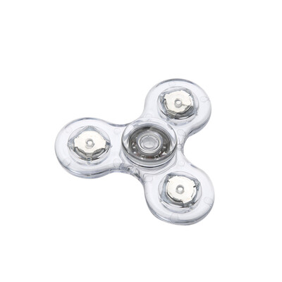 

Crystal Gyro Hand Spinner Decompression Triangle Fingertip with LED Light