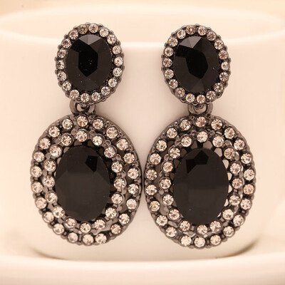 

Women Luxury Full Diamond Rhinestone Earrings
