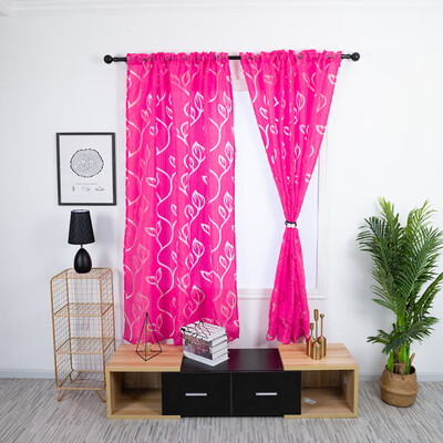

Gobestart Trees Sheer Curtain Tulle Window Treatment Voile Drape Valance Fabric