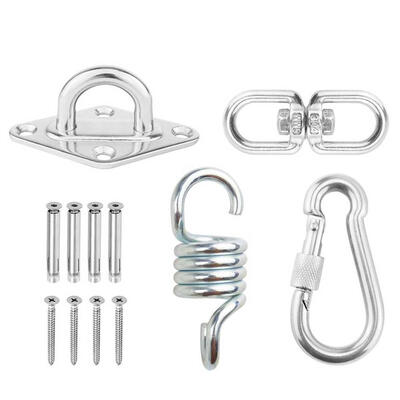 

Hammock Chair Hanging Accessories Kit SpringSwivel HooksCeiling Mount