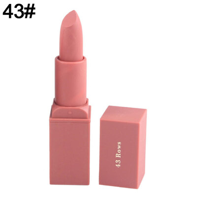 

Tasteless Lipstick Matte Square Tube Lipstick Vitamin E Moisturizing Cosmetics