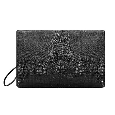 

Tailored Fashion Men Pure Color Leather Wallet Coin Purse Card Holder Black Handbags