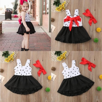 

Toddler Infant Kids Baby Girls Summer Dress Princess Party Wedding Tutu Dresses