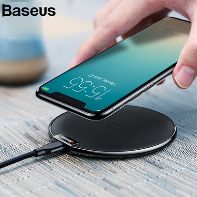 

Baseus Wireless Charger QI Charging Pad iPhone X 8 Samsung Note 8 S8 S7 S6 Edge Desktop Charger Fast Wireless Charging