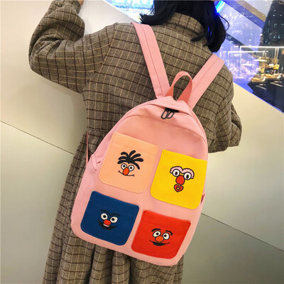 

Insfeng schoolbag Girl Korean version of high school students ulzzang shoulder bag feeling junior high school Forest Department