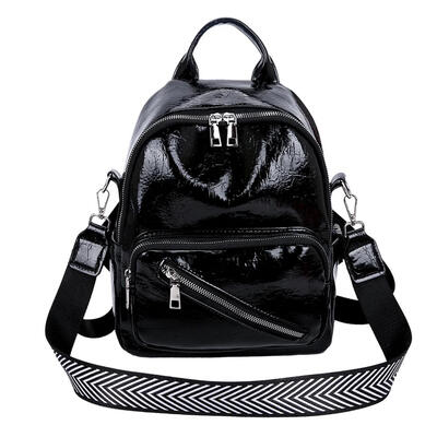 

Solid Color Large Shoulder Crossbody Bags Women PU Leather Travel Backpacks