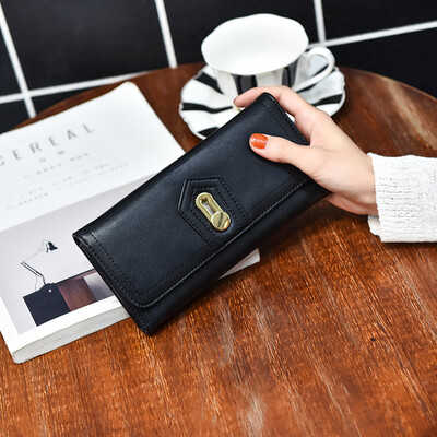 

LadiesWallet&Girls Handbag Folding Multifunctional Long Wallet&Large Capacity Mobile Handbag Moisture