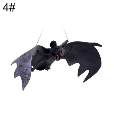 

Halloween Artificial Funny Pendant Simulation Bat Haunted House Party Trick Toy