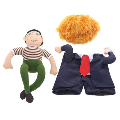 

Halloween Party Pet Dog Costume Funny Cosplay President Carry Doll Cloth Pet Dog Puppy Halloween Dress Up Party Funny Hoodies