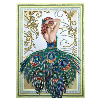 

5D DIY Special-shaped Diamond Painting Beauty Cross Stitch Embroidery Kit