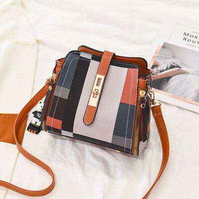 

201 spring new womens bag Korean fashion shoulder bag trend oblique handbag casual bag cross-border