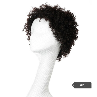 

Noble Human Hair Wig Brazilian Afro Kinky Curly Wigs For Black Women Non Lace Front Human Hair Wigs Perruque Cheveux Humain Free