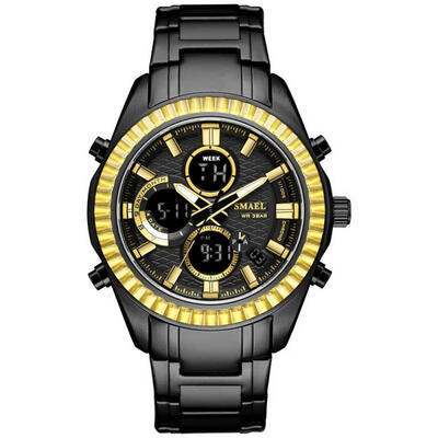 

SMAEL 1430 Fashion Outdoor Waterproof Watch Multi-function Digital Male Sports Wristwatch