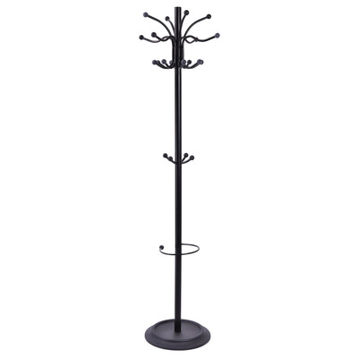 

72" Metal Coat Hat Jacket Stand