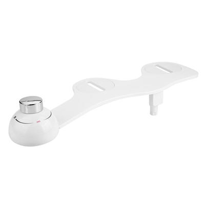 

Fresh Cold Water Single Self Cleaning Nozzle Ultra-Thin Bathroom Bidet Toilet Seat Attachment Bathroom Bidet Seat Bathroom Bidet