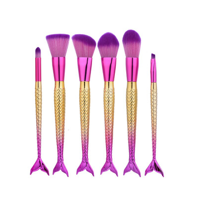 

Toponeto 6PCS Kabuki Make up Brushes Set Makeup Foundation Powder Blusher Face Brush
