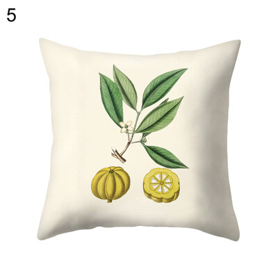 

Fresh Flower Leaf Pillow Case Cushion Cover Sofa Bed Car Cafe Office Decoration