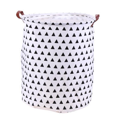 

Standing Toys Clothing Storage Bucket Laundry Basket Holder Pouch Household