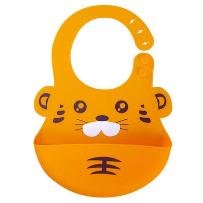 

Children Boy Girl Bibs Printed Cartoon Bib Saliva Waterproof Silicone Towel Bib For 0-3Y