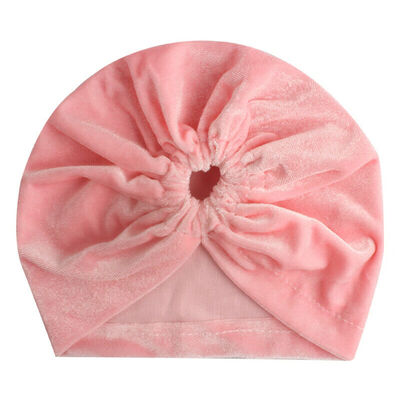 

Infant Baby Girl Children Twist Knot Indian Turban Hat Velvet Hair Head Wrap Cap