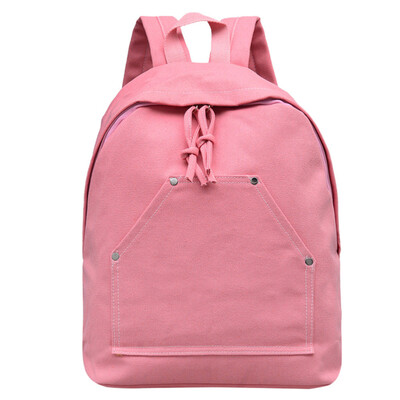 

Tailored Women Canvas Backpack Simple Fashion Backpack Female Travel Bag Student Bag