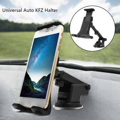 

Creative on-board mobile phone bracket telescopic sucker bracket automobile flat bracket universal navigation bracket