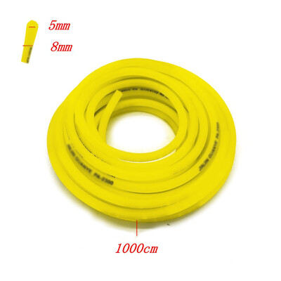

Motorcycle 10m Fuel Hose Line Pipe 5mm Yellow For Pit Dirt Bike ATV Quad Go Kart