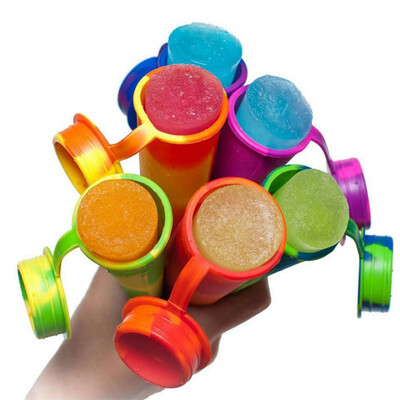 

Greensen 6Pcs Silicone Colorful Ice Bar Maker Ice Cream Mold Making Tool with Lid Ice Bar MakerIce Bar Mold