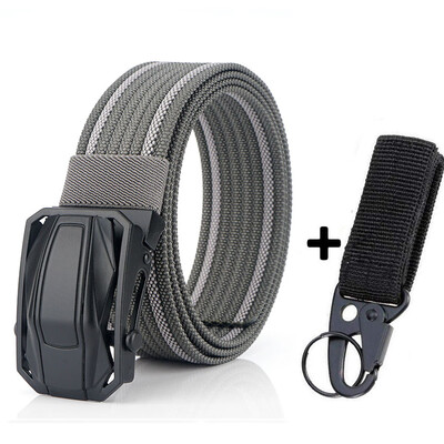 

High Quality Military Equipment Canvas Belt For Men Tactical Designer Jeans Belt Nylon Strap Sports Car Design Buckle Waist Belt