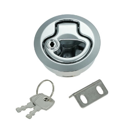 

Flush Pull Slam Latch Hatch with Lock 12 Inch Door for RV Marine Boat