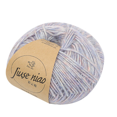 

Gobestart Colorful Cloud Cotton Hand-Knitted In Coarse Wool Crochet Diy Sweater Line Scarf