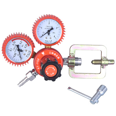 

KATA acetylene table gas pressure reducer regulator pressure regulating valve pressure gauge KT-YQE