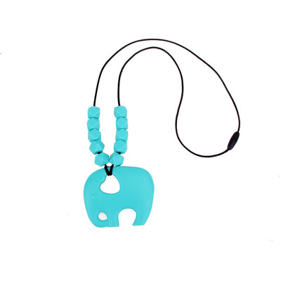 

Fashion Necklace Kids Mom DIY Soft Silicone Gel Jewelry Decor Baby Teether
