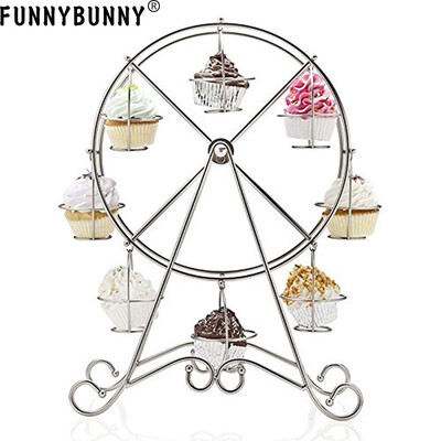 

FUNNYBUNNY Ferris Wheel Cupcake Stand for Carnival&Circus Theme Party Cake Supplies Cake Topper Cake Topper Wedding