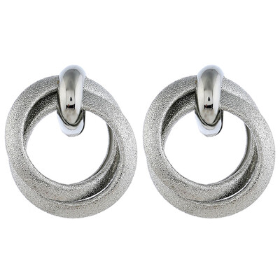 

Ladies Fashion Gold Twist Earrings Matte Circle Small Hoop Earrings For Women Simple Twisted Hoop Metal Jewelry Female